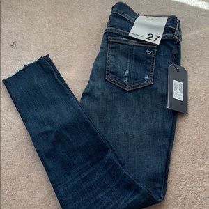 NWT Rag & Bone Franklin distressed jean sz27